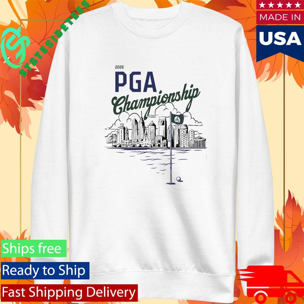 PGA Championship 2026 Golf Philadelphia Skyline Shirt