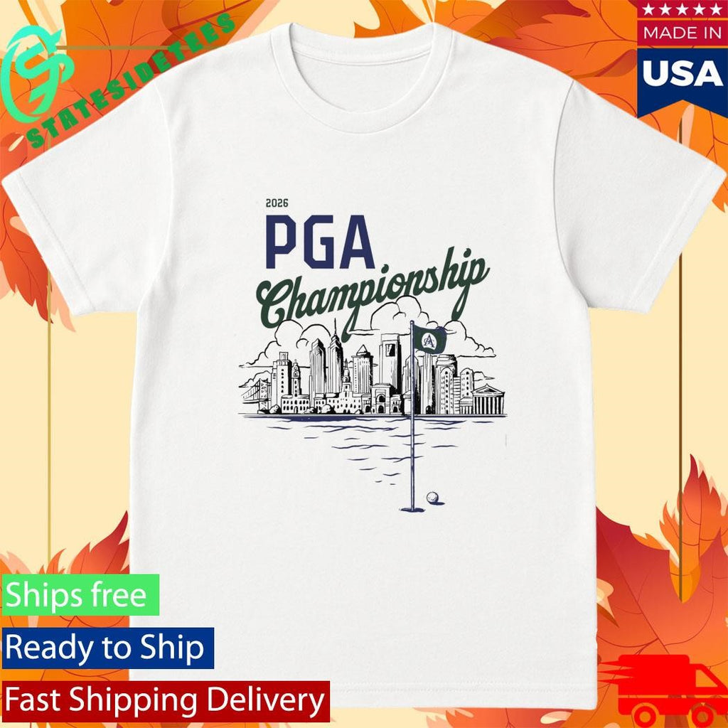 PGA Championship 2026 Golf Philadelphia Skyline Shirt