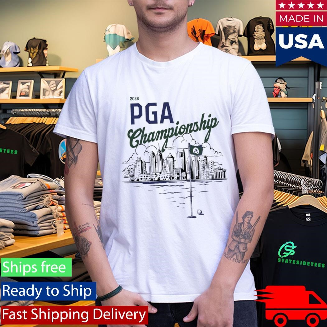 PGA Championship 2026 Golf Philadelphia Skyline Shirt