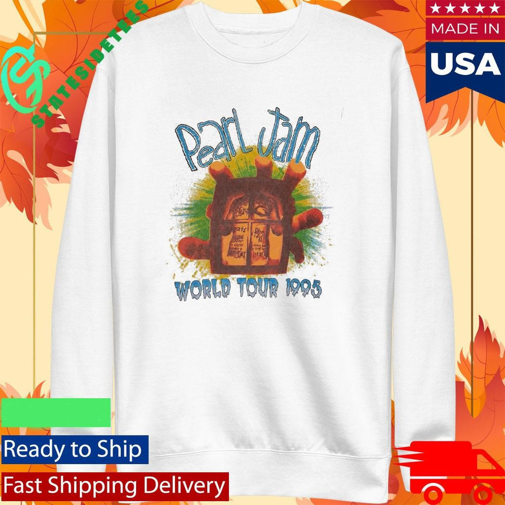 PJ Tucker Pearl Jam 1995 World Tour Shirt