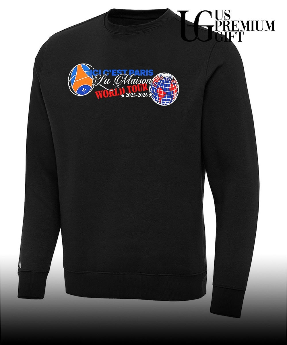 PSG Ici C’est Paris La Maison World Tour 2026 shirt