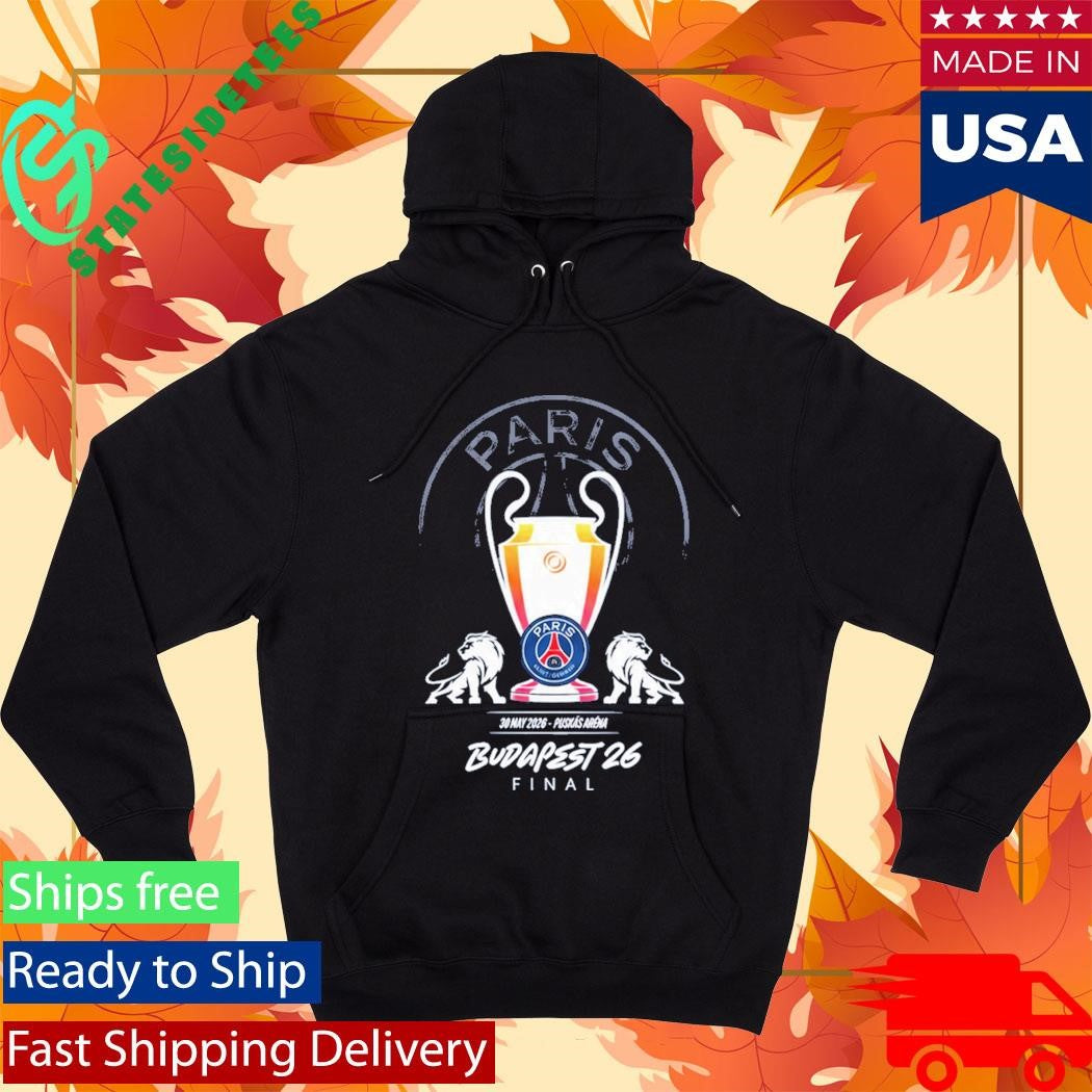 PSG Merch Budapest 26 UCL Final Shirt