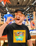 PSU Nittany Lions players on Steelers van Scooby-Doo Mystery Machine shirt