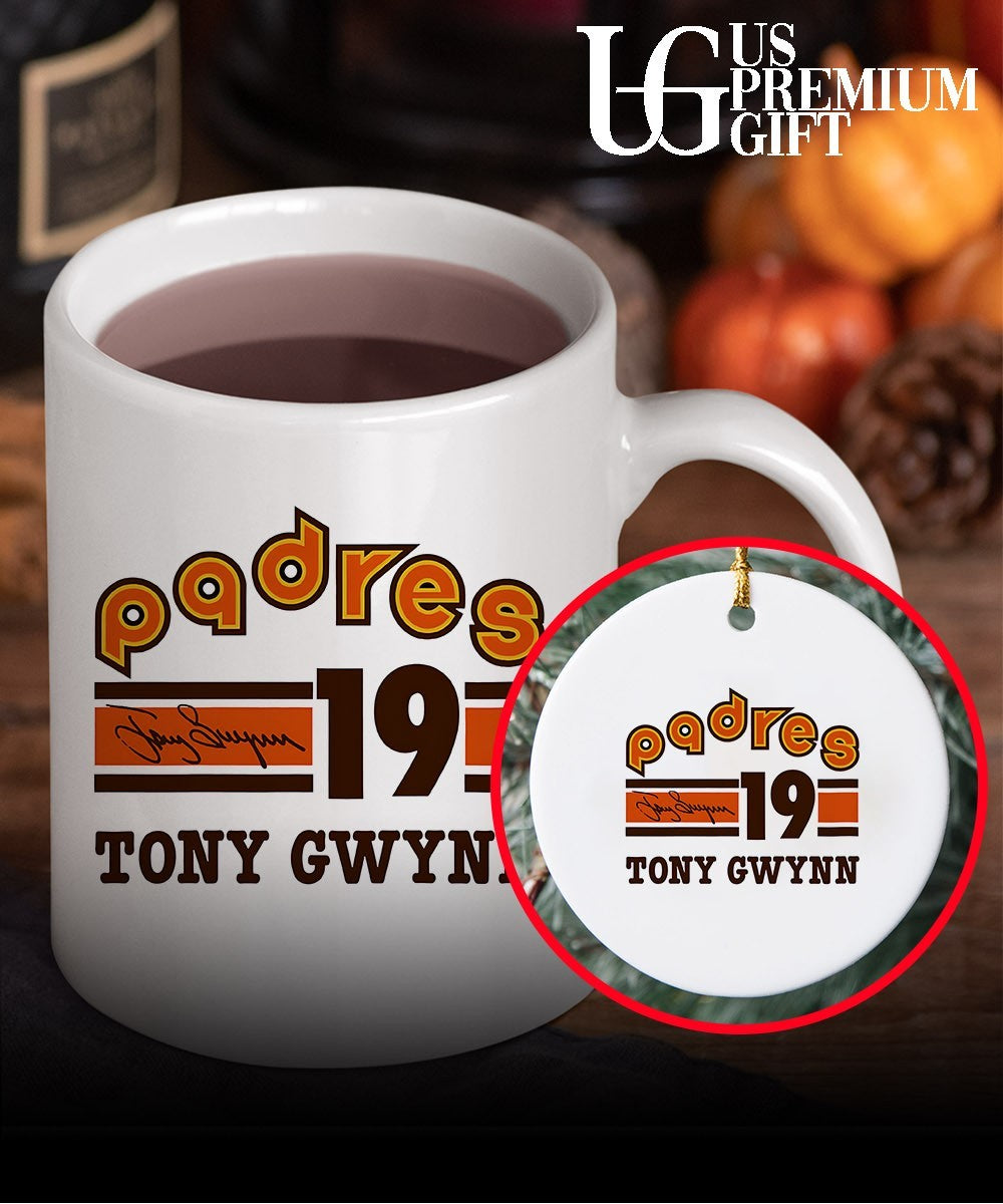 Padres 19 Tony Gwynn signature shirt