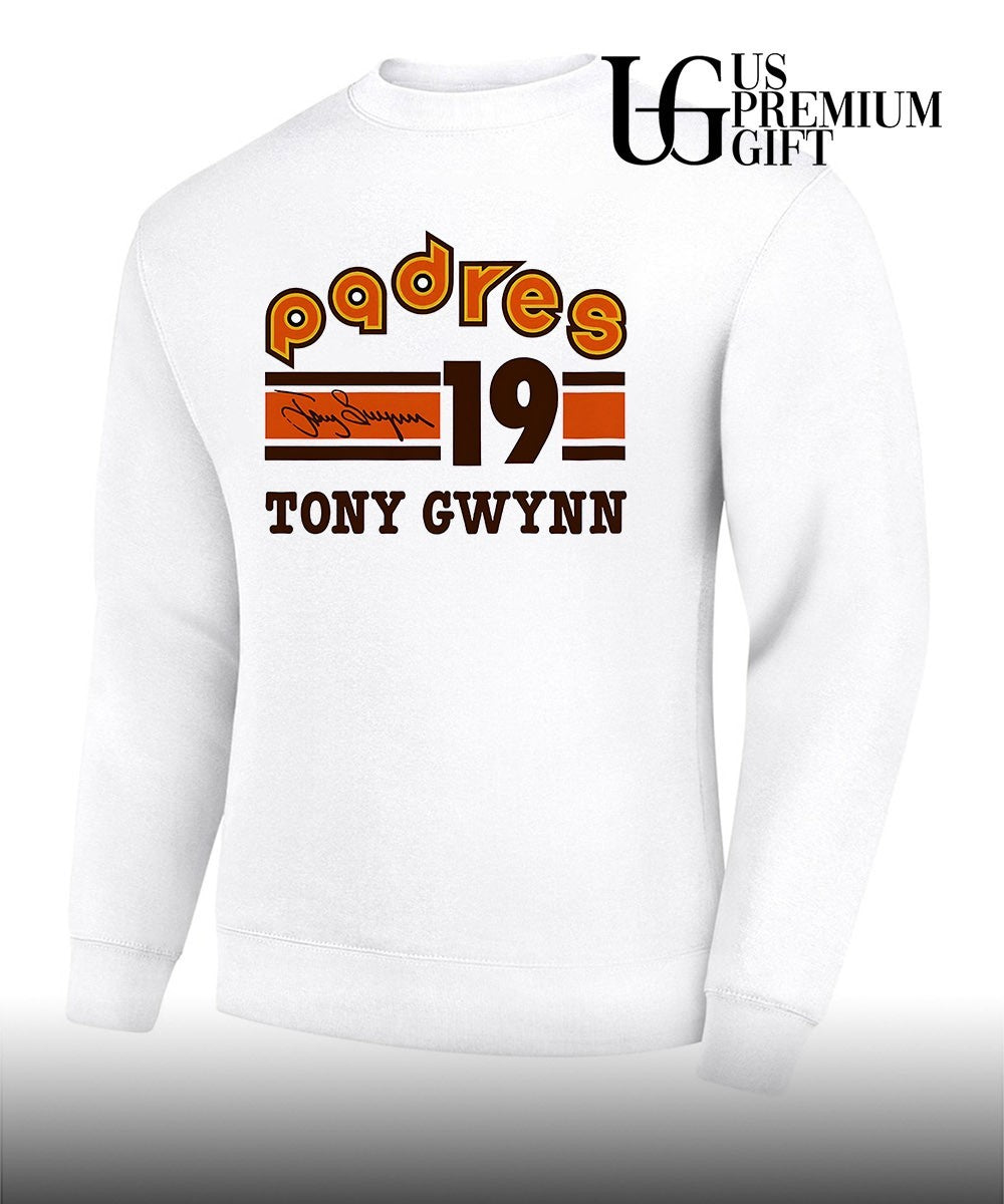 Padres 19 Tony Gwynn signature shirt