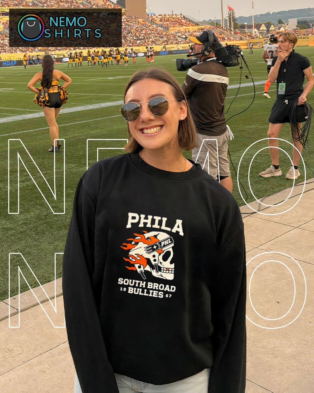 Phila South Broad Bullies 167 Philadelphia Flyers shirt