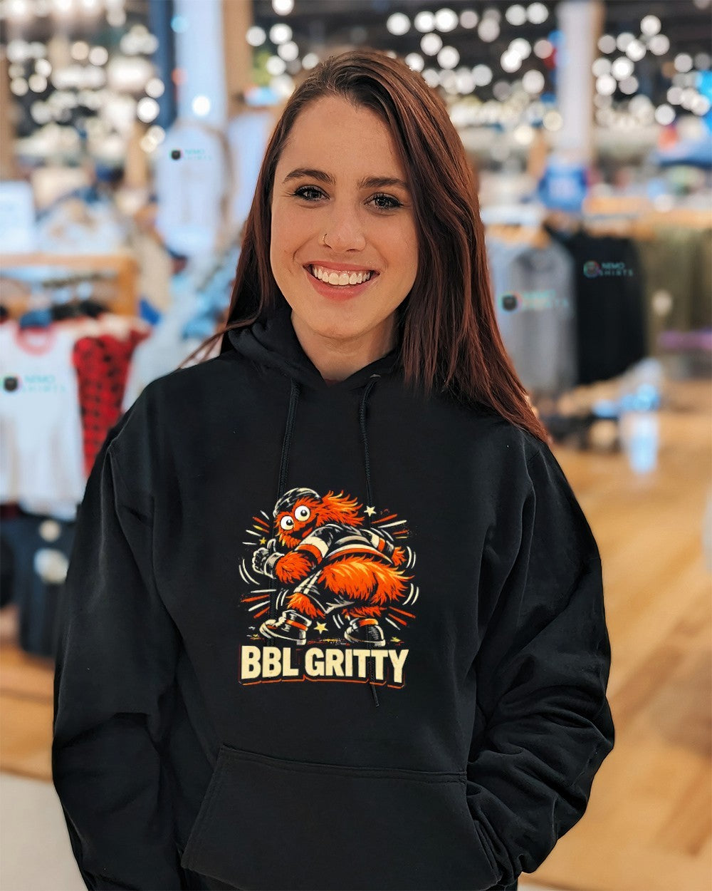 Philadelphia Flyers BBL gritty mascot parody shirt