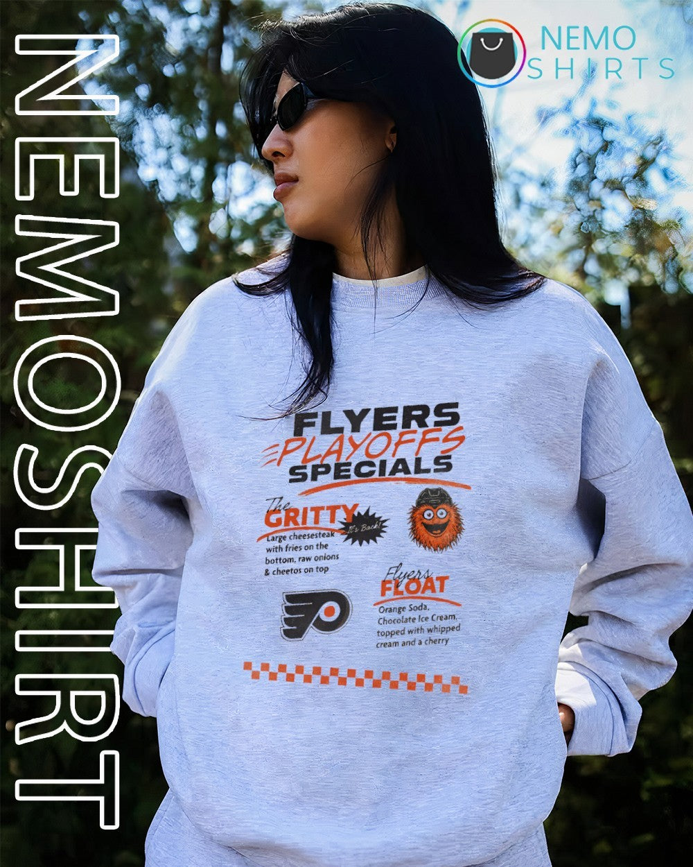 Philadelphia Flyers playoffs specials the gritty Flyers float shirt