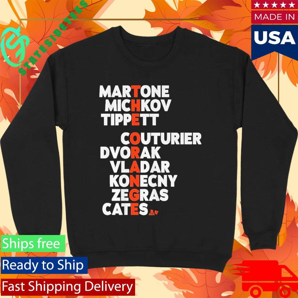 Philadelphia Hockey The Orange Names Shirt