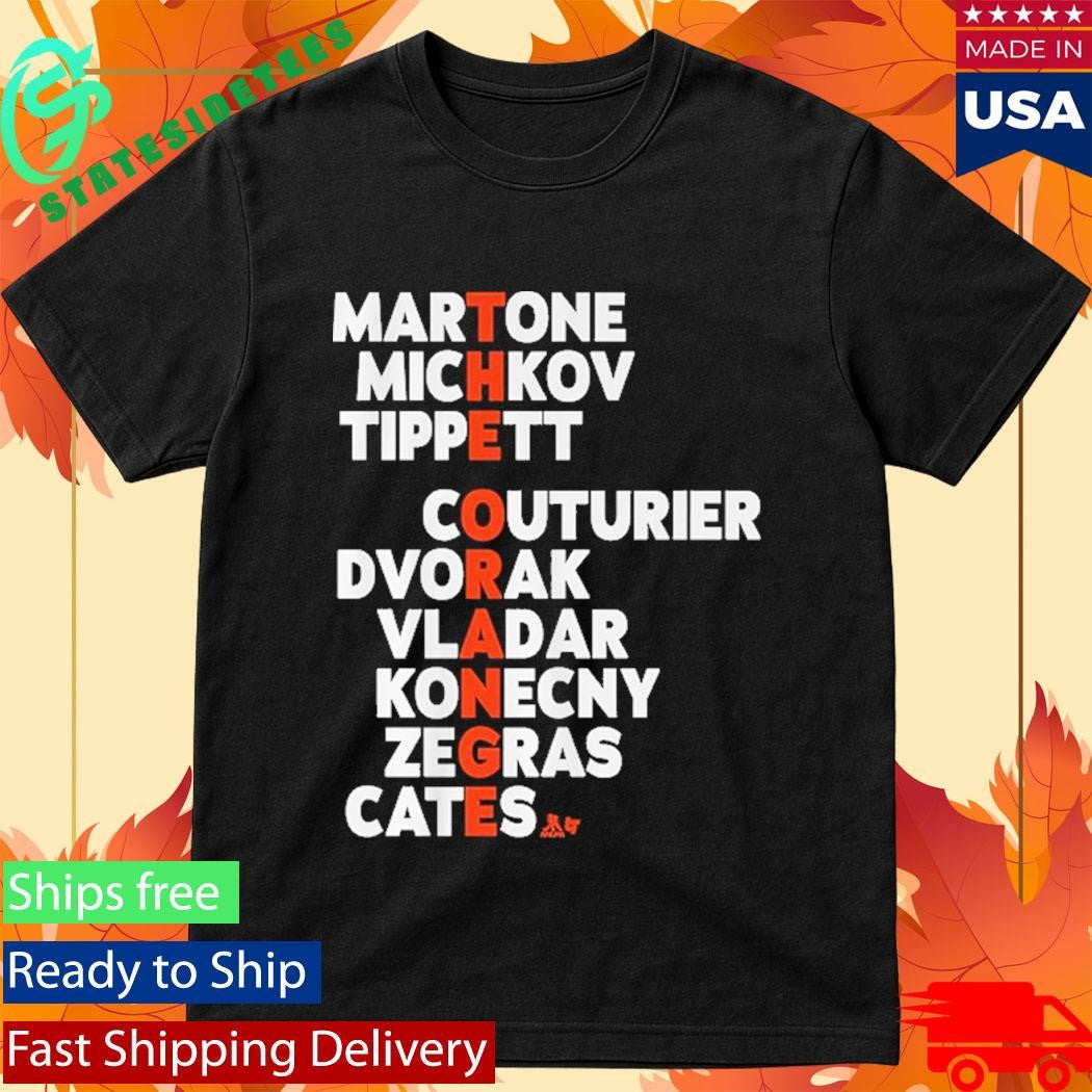 Philadelphia Hockey The Orange Names Shirt