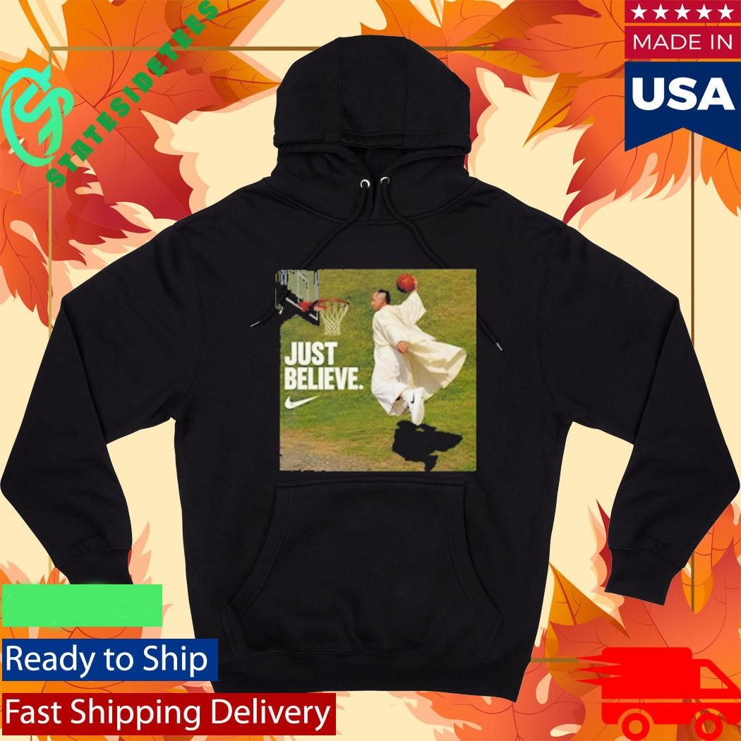 Pope Leo Just Believe Basketball Shirt