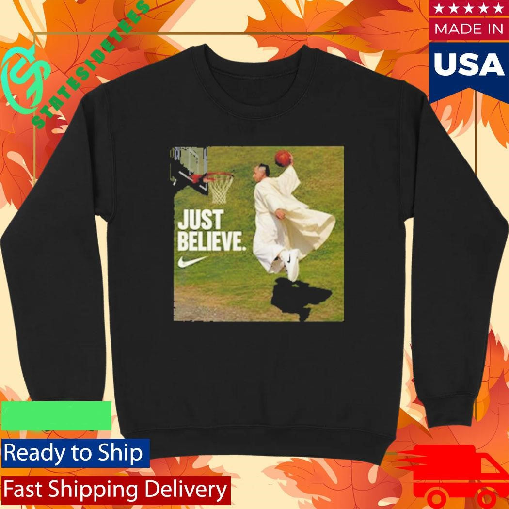 Pope Leo Just Believe Basketball Shirt