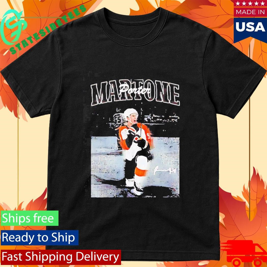 Porter Martone Photo Signature Philadelphia Flyers Shirt