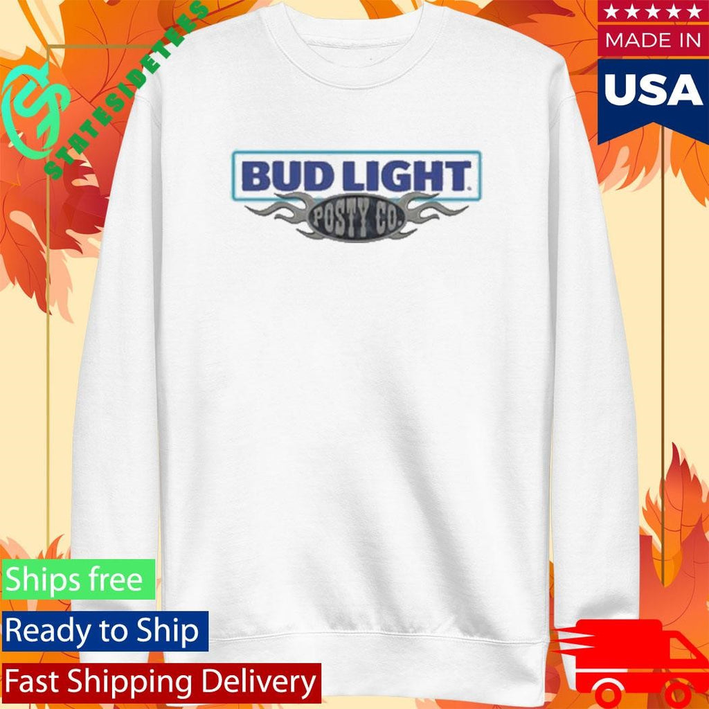 Post Malone Posty Co X Bud Light Shirt