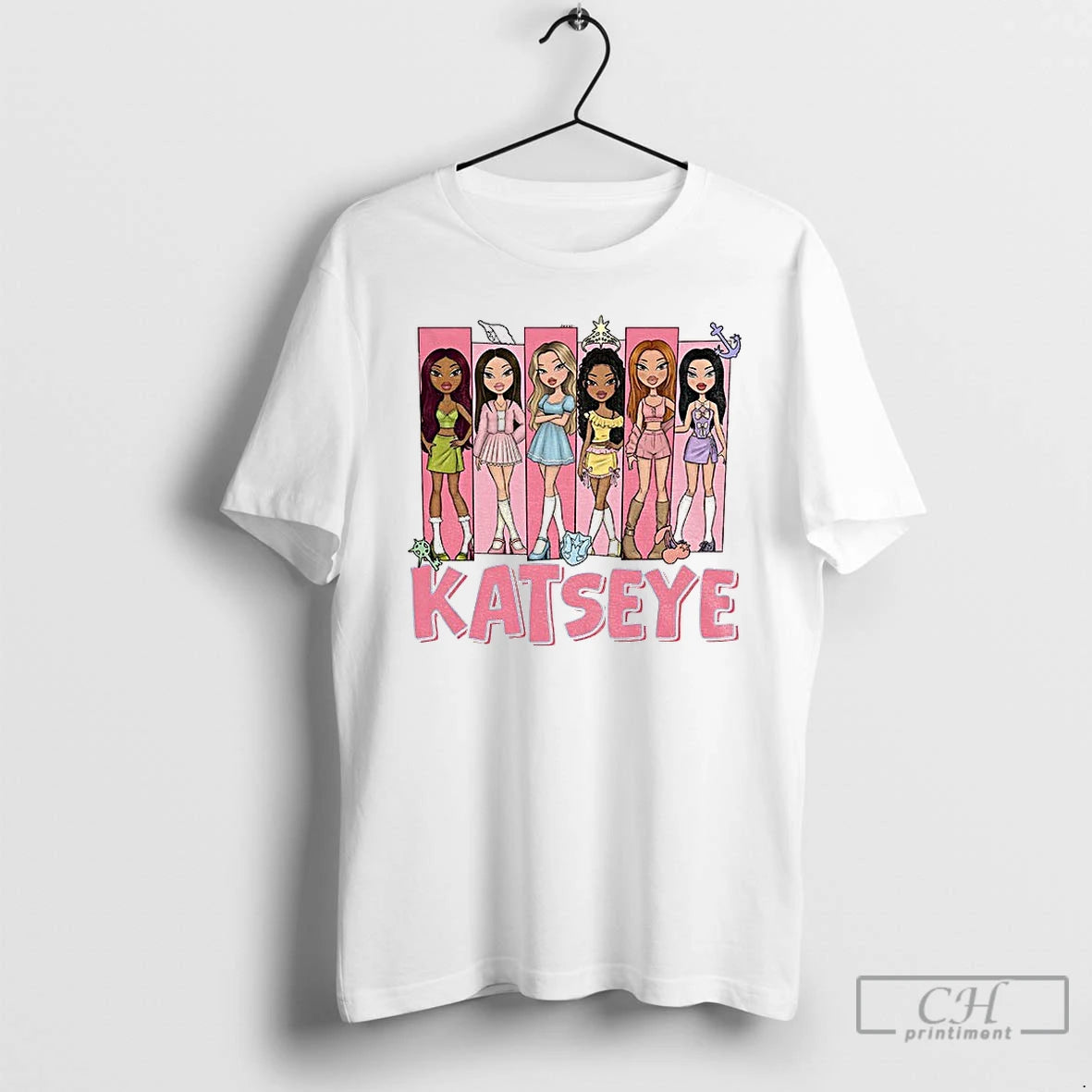 Premium Kats Eye Global Girl Group Kpop Music Cartoon