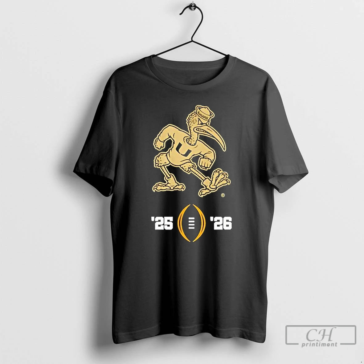 Premium Miami Football 2025 26 College Football Playoff Mascot