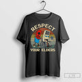 Premium Retro Gaming Funny Gamer Controller 80s Respect Your Elders