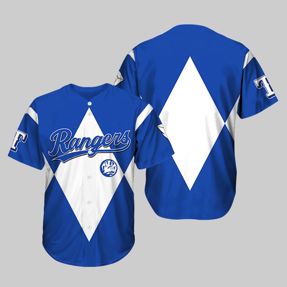 Rangers Power Rangers Night Jersey Giveaway 2025 - Grishko.com