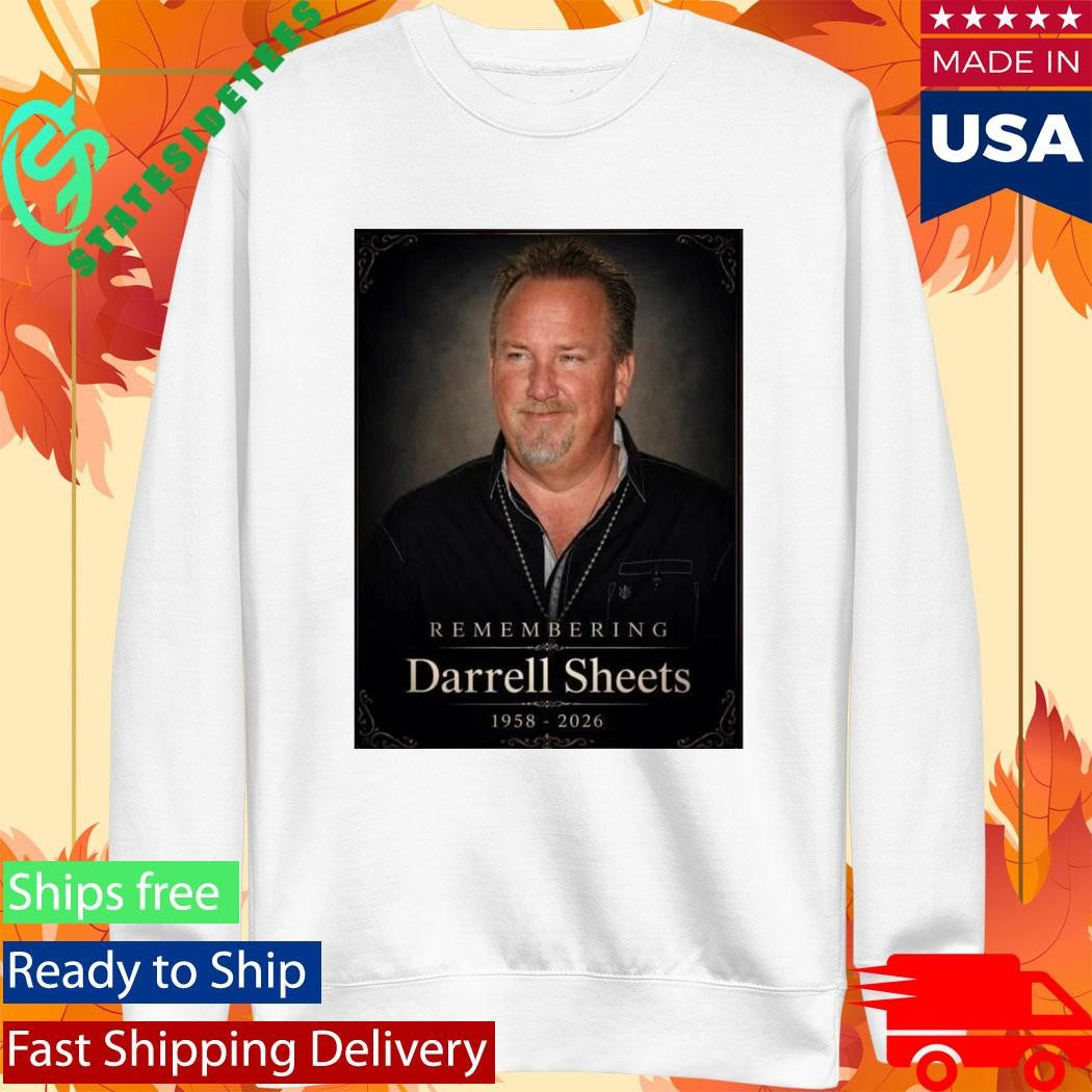 Remembering Darrell Sheets 1958 2026 Memorial Shirt