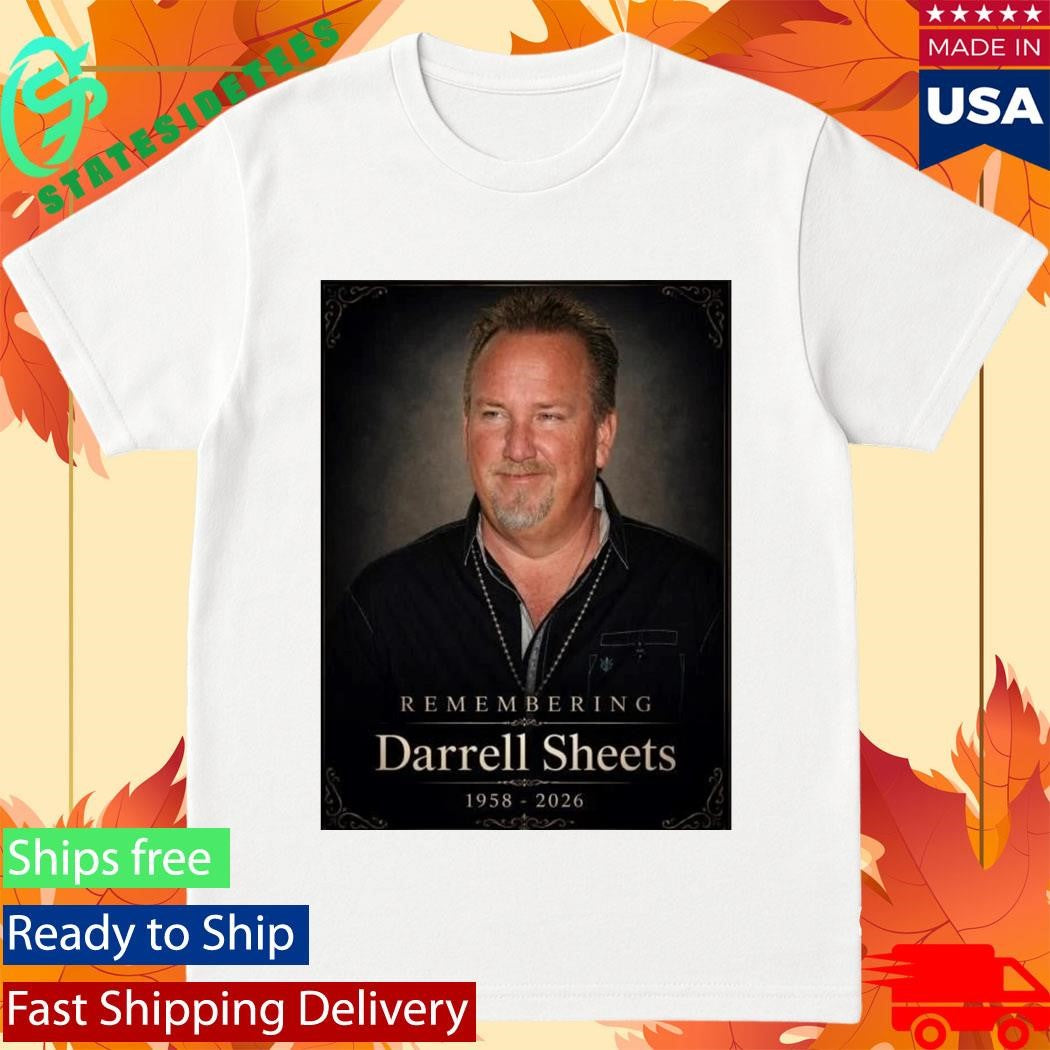 Remembering Darrell Sheets 1958 2026 Memorial Shirt