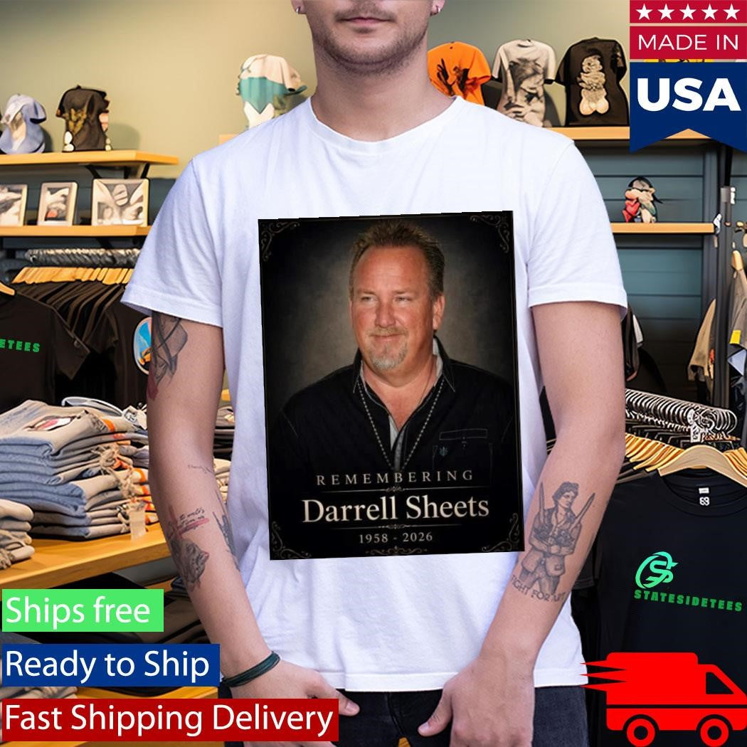 Remembering Darrell Sheets 1958 2026 Memorial Shirt