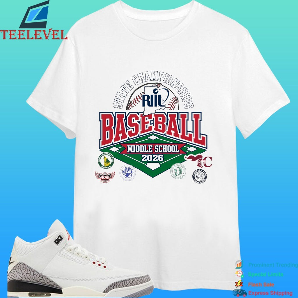Riil Baseball Middle School State Championships 2026 Shirt