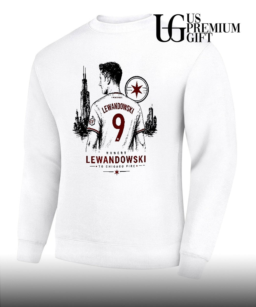 Robert Lewandowski To Chicago Fire shirt
