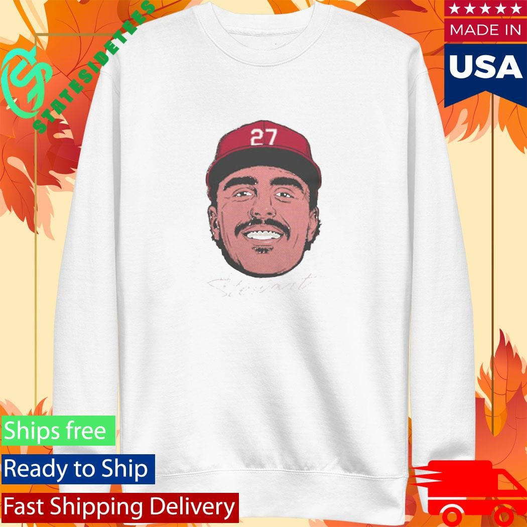 Sal Stewart Cincinnati Big Face Caricature Shirt