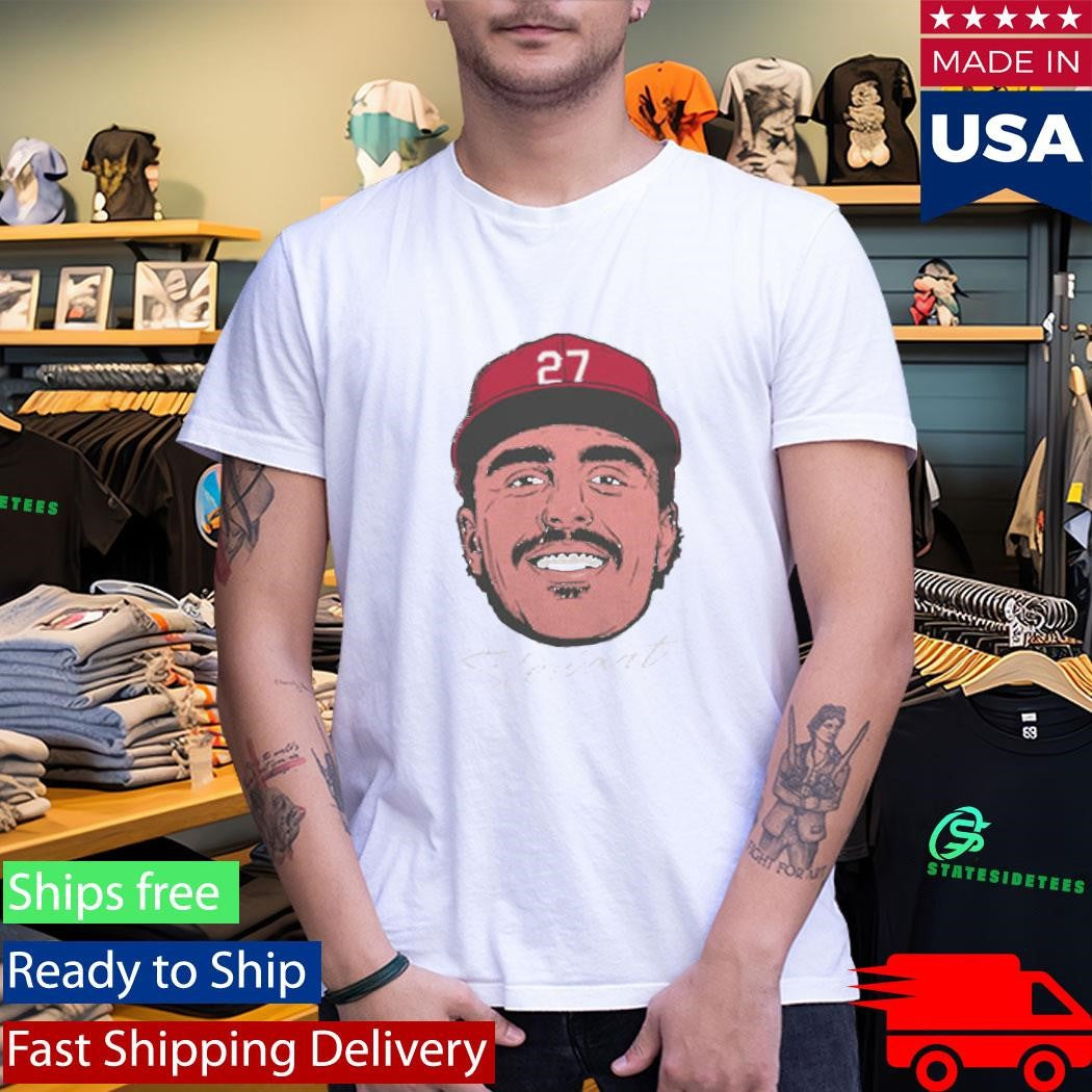 Sal Stewart Cincinnati Big Face Caricature Shirt