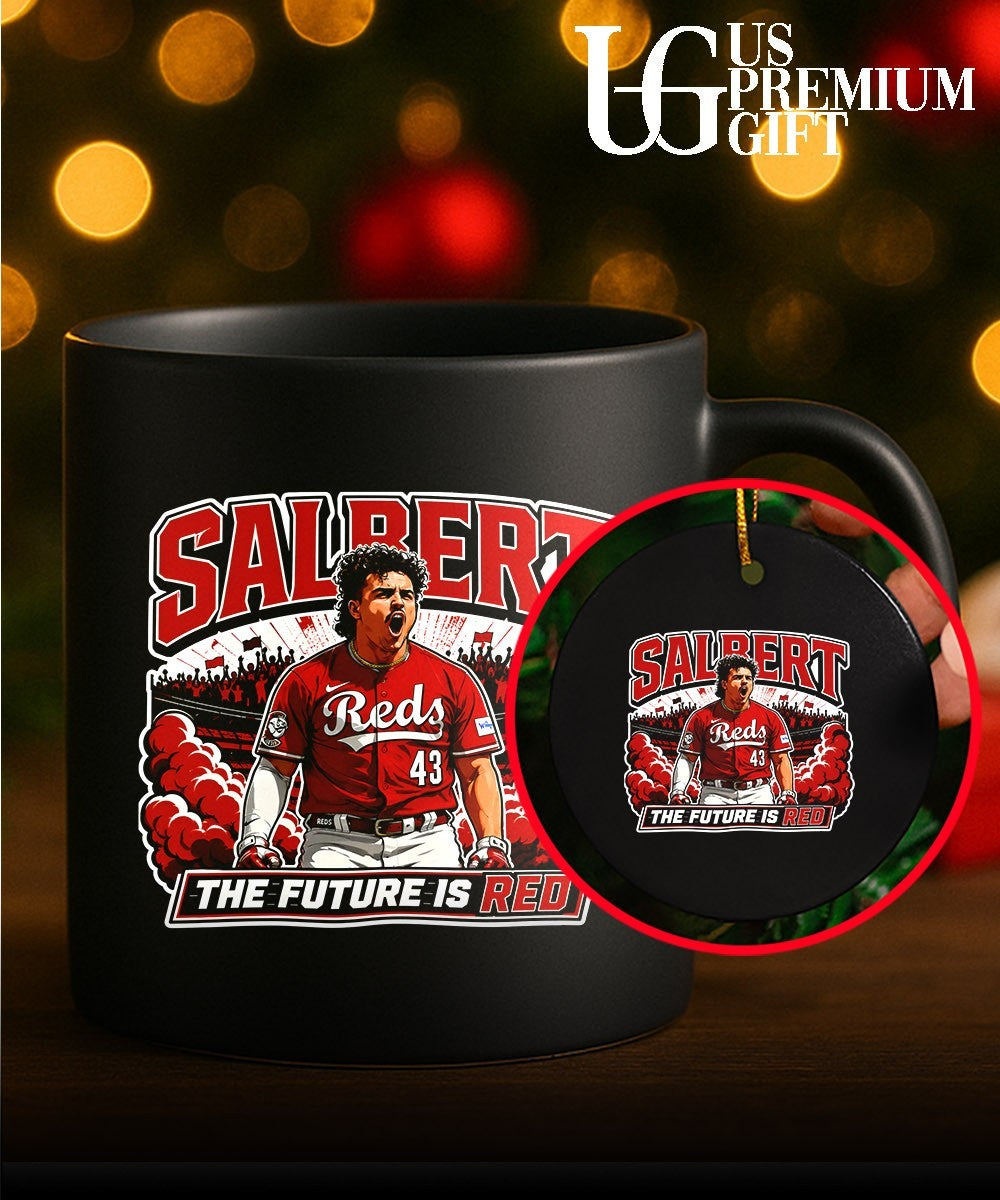 Sal Stewart The Future Is Red Cincinnati Reds baseball shirt