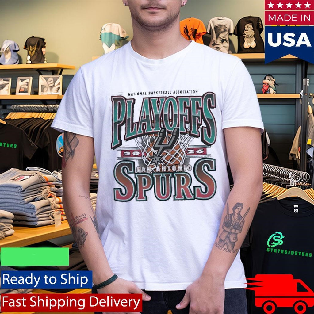 San Antonio Spurs National Basketball Asociation Playoffs 2026 Vintage Shirt