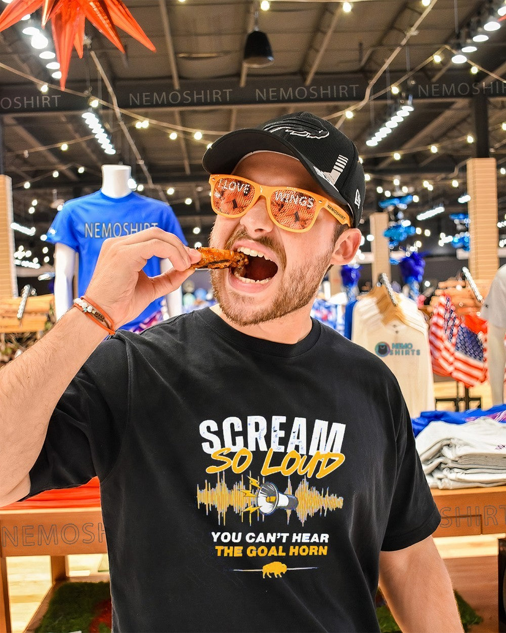 Scream so loud you can’t hear the goal horn Buffalo Sabres shirt
