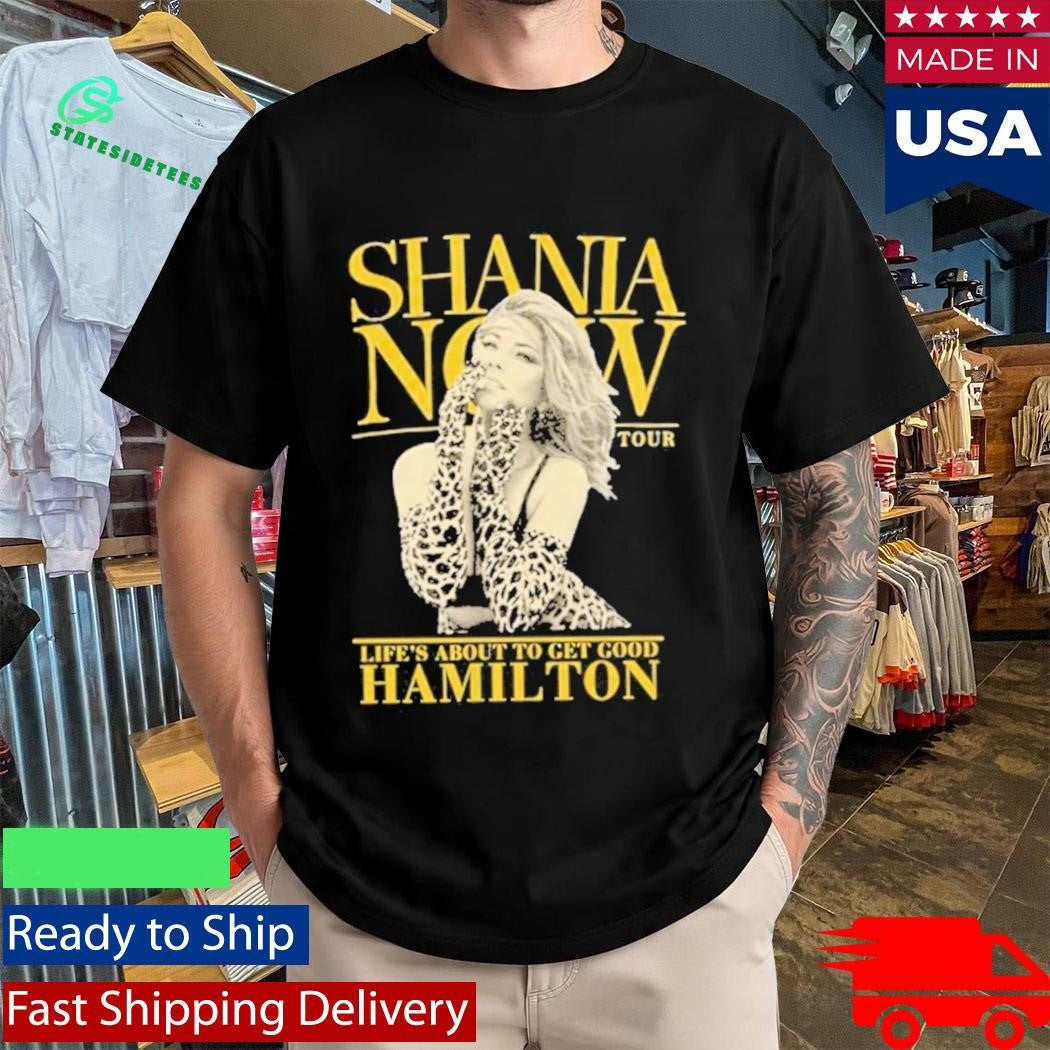 Shania Twain Life’s About To Get Good Tour Shirt
