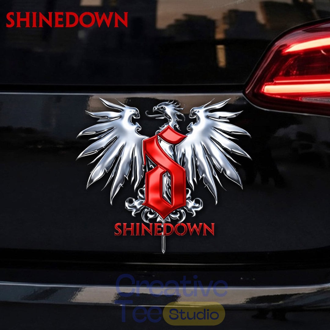 Shinedown Premium 3D Car Name Badge