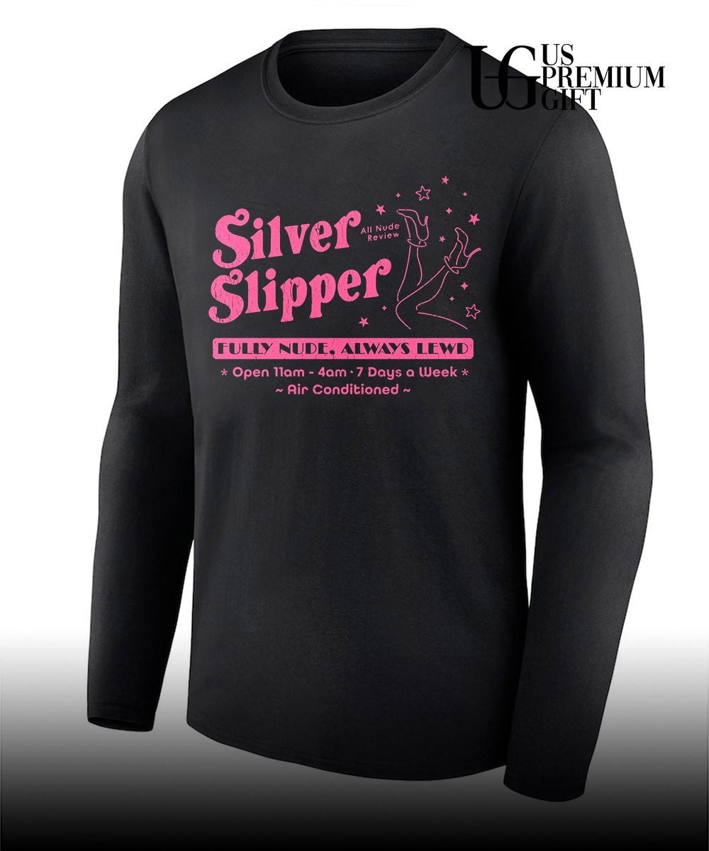 Silver Slipper Fully Nude Always Lewd shirt
