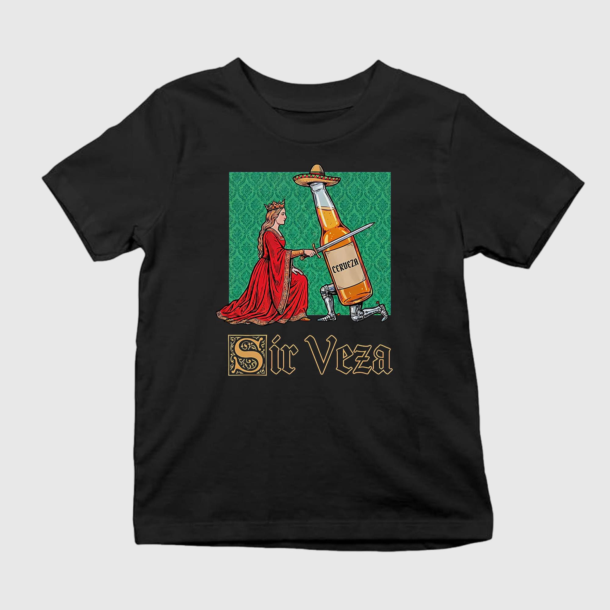 Sir Veza Cerveza Beer Mexican Sombrero Shirt