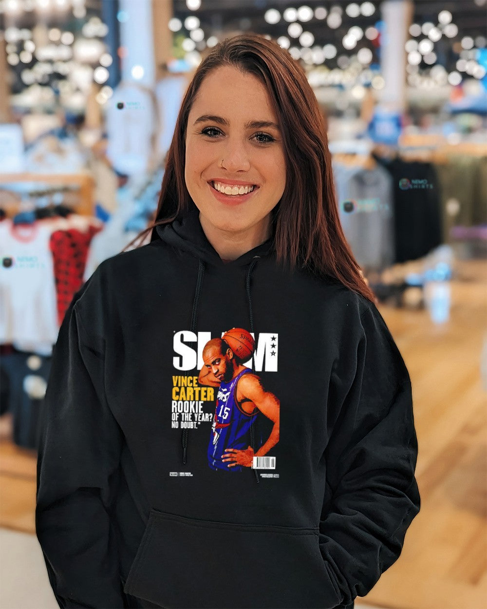Slam Vince Carter rookie of the year no doubt Toronto Raptors shirt