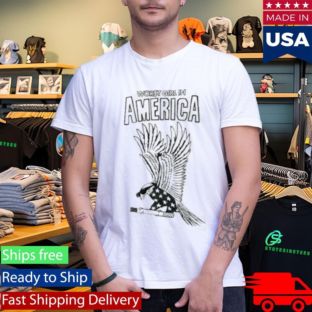 Slayyyter Wgia$ Eagle Shirt