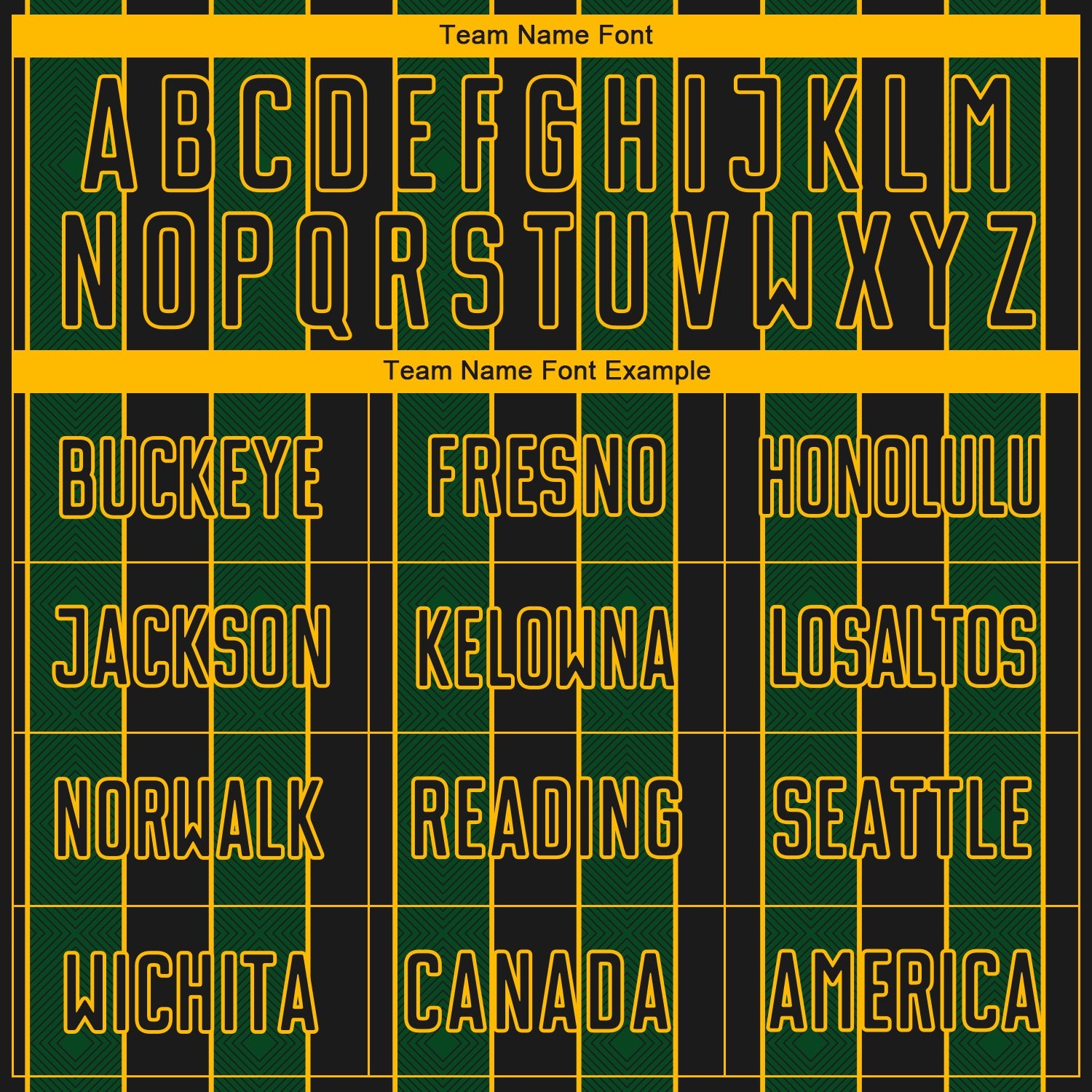 Custom Black Green-Gold Pinstripe Line Sports Sublimation Soccer Uniform Jersey
