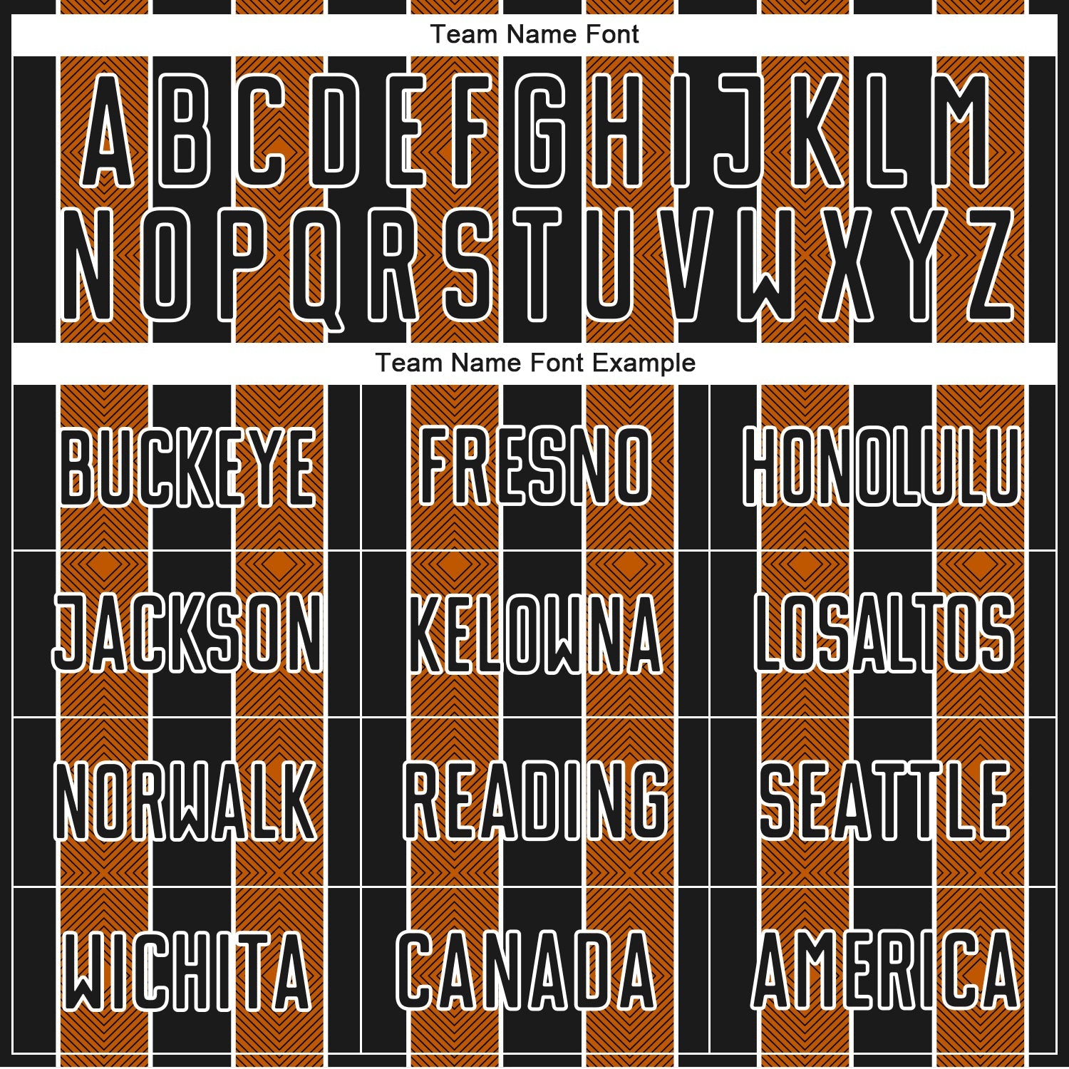 Custom Black Texas Orange-White Pinstripe Line Sports Sublimation Soccer Uniform Jersey