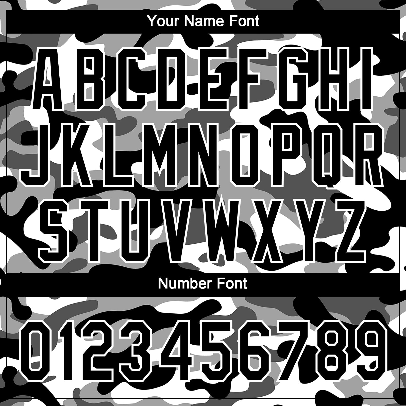 Custom Black Black-Camo 3D Pattern Two-Button Unisex Softball Jersey