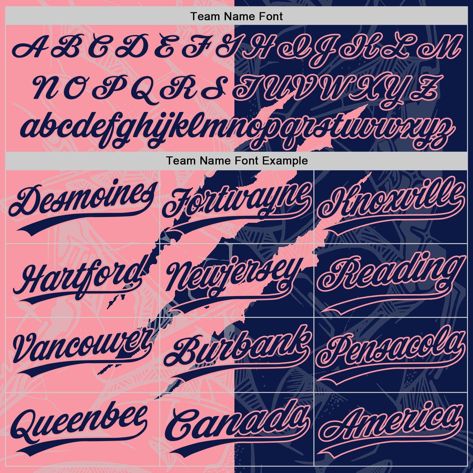 Custom Graffiti Pattern Navy-Medium Pink 3D Scratch Two-Button Unisex Softball Jersey