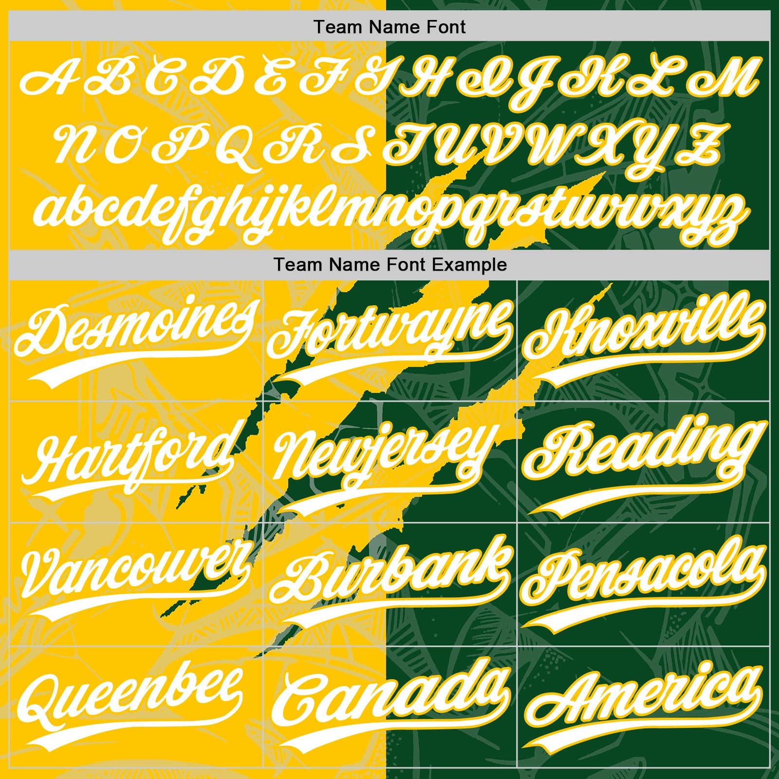 Custom Graffiti Pattern White Green-Yellow 3D Scratch Two-Button Unisex Softball Jersey