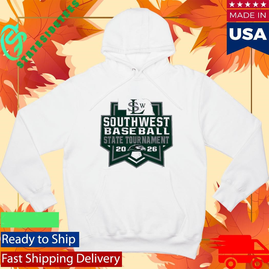 Southwest Silver Hawks Baseball State Tournament 2026 Logo Shirt