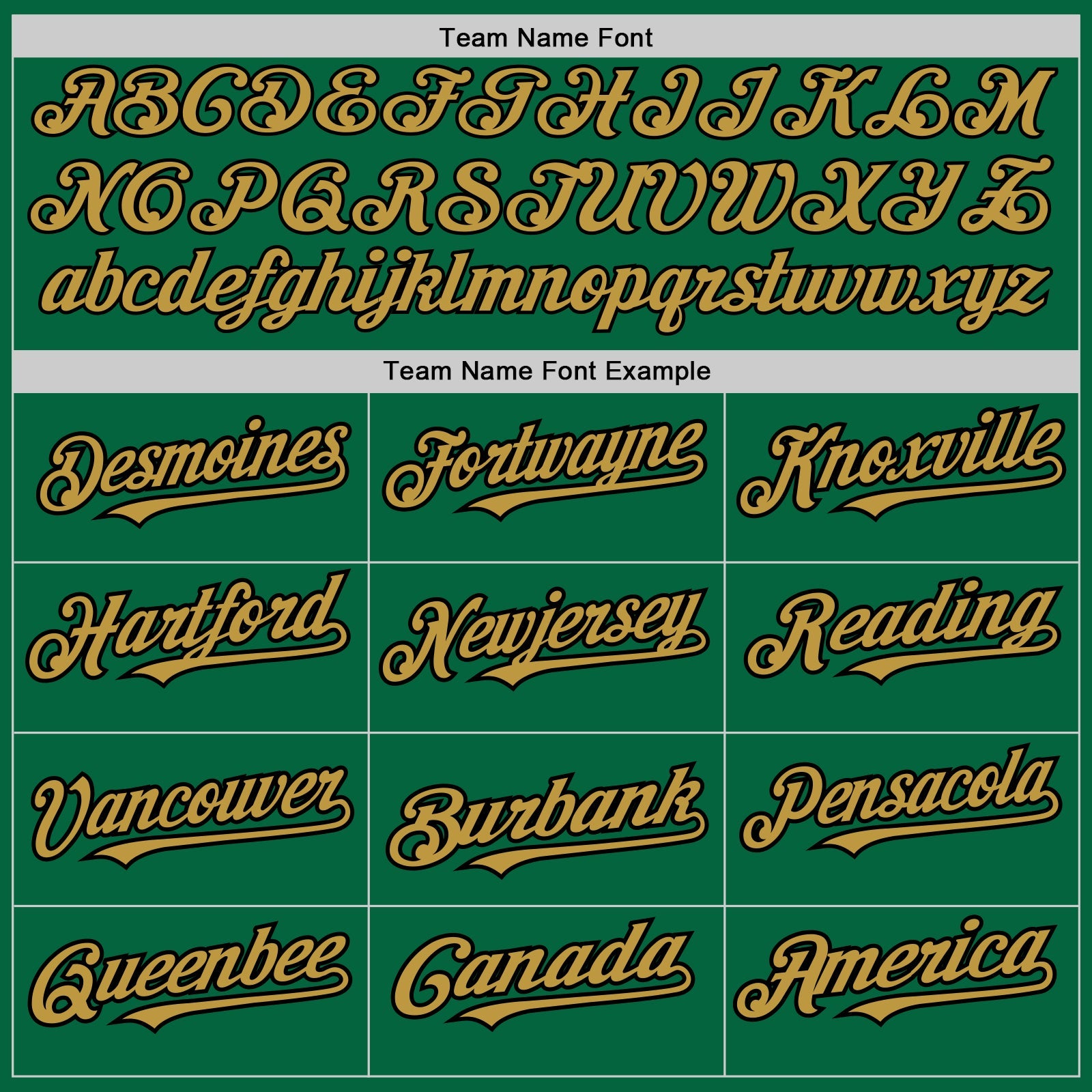 Custom Kelly Green Black-Old Gold Pinstripe Authentic Split Fashion Baseball Jersey