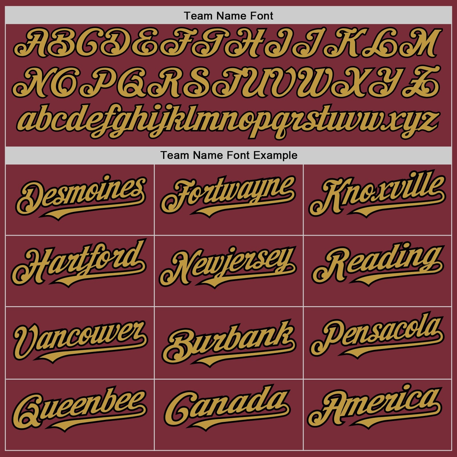 Custom Burgundy Old Gold-Black Pinstripe Authentic Split Fashion Baseball Jersey