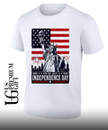 Statue Of Liberty 4th Of July Independence Day Fireworks City Skyline shirt