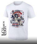 Statue of Liberty Golden Retriever I Pledge Allegiance to Your Hands Your Team shirt