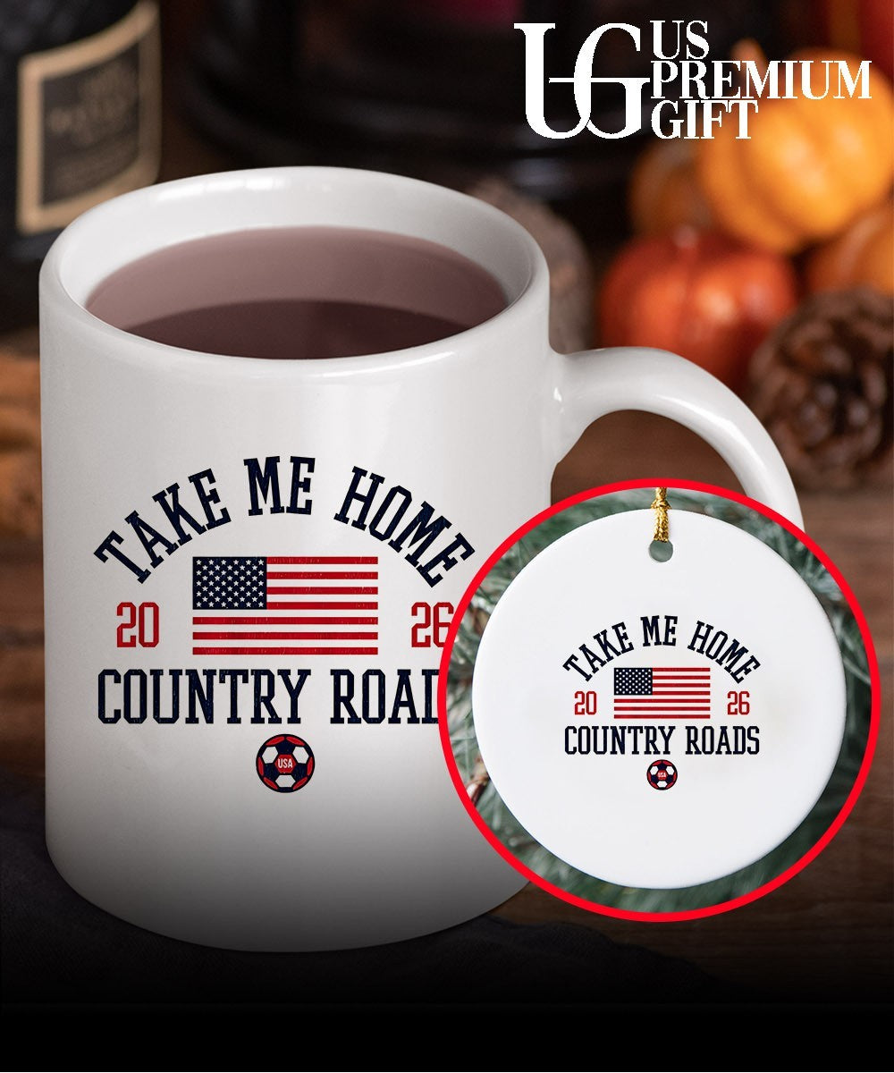 Take Me Home Country Roads USA Soccer 2026 shirt