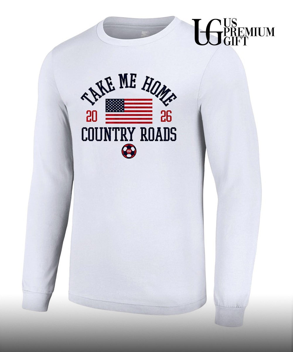Take Me Home Country Roads USA Soccer 2026 shirt